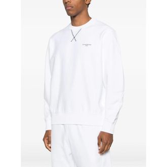 Givenchy Embroidered Logo Sweatshirt - White