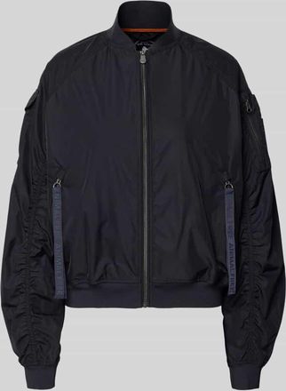 Save The Duck Bomberjacke mit Rei&szlig;verschlusstaschen Modell LIL in Black, Gr&ouml;&szlig;e XL