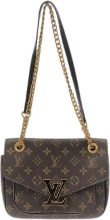 Louis Vuitton Pre-owned Monogram Passy Shoulder Bag - - Pre-owned - Donna - Marrone - ONE SIZE