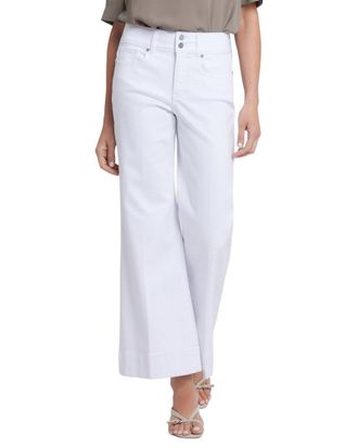 NYDJ Nydj Mia Optic White Palazzo Jean