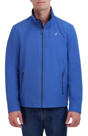 Nautica Lightweight Stretch Water Resistant Golf Jacket in Arctic Blue at Nordstrom Rack, Size X-Large