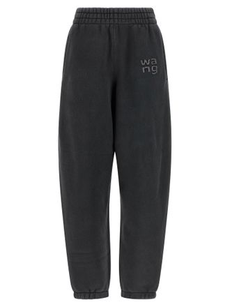 Alexander Wang Pantaloni da jogging T By Alexander Wang Hotfix Logo