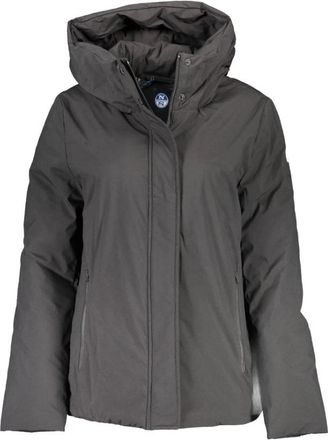 North Sails Zwarte Polyester Jassen & Jas - Dames - Winterjassen - Zwart - S - Polyester - Jassen