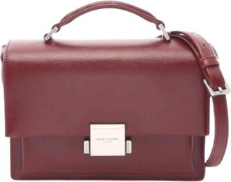 Saint Laurent Pre-owned Handbags, female, Red, Size: ONE SIZE Pre-owned Handbag