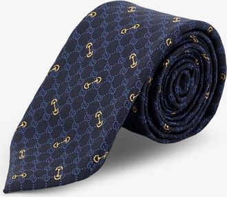 Gucci Cravatta Morset in seta - GUCCI - gender_Man