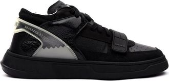 RUN OF 40141 High Sneakers - Heren - Sneakers - Zwart - 44 EU - Katoen - Schoenen