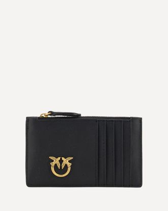 Pinko Leather Card Holder Female UNI
