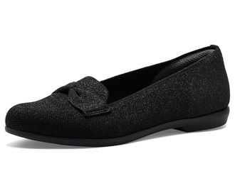 Life Stride Kandi Loafers/Moc Shoes Womens Dress Flat Shoes Black : 8.5 W (C), Polyester/Synthetic