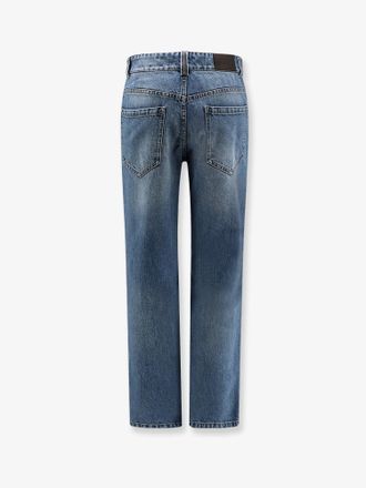 Brunello Cucinelli Womens Jeans Retro Vintage Blue Cotton