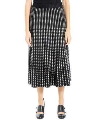 Max Studio Midi A-Line Skirt