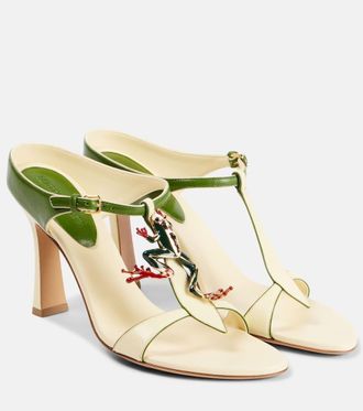 Bottega Veneta Mules Rana de piel