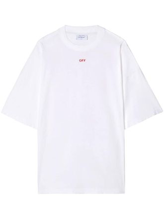 Off-white T-shirt Smile Arrow - Bianco