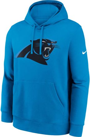 Nike Carolina Panthers Primetime Club Logo Nike Mens NFL Pullover Hoodie in Blue | NKDK44I9D-N09