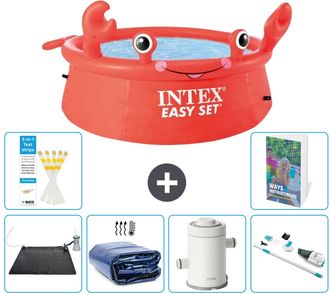Intex Piscina Easy Set Redonda - Cangrejo - 183x51 Cm - 7-piezas S78