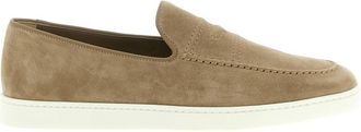 Churchs Beige Suede Loafers