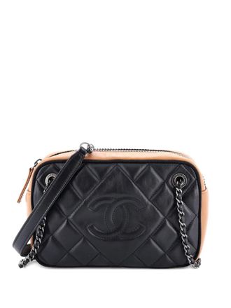 Chanel Ballerine Camera Case Bag Quilted Calfskin Small crossbody bag - Zwart