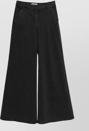 Via Masini 80 denim wide-leg trousers