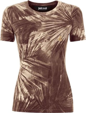 Just Cavalli T-shirt con stampa - Toni neutri