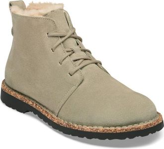 Birkenstock Uppsala Mid Suede Shearling Winterschuhe f&uuml;r Damen | beige
