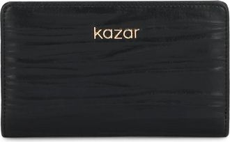 Kazar Adoria Portemonnee - Dames - Portefeuilles - Zwart - ONE Size - Leer - Accessoires