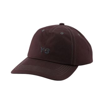 Yohji Yamamoto Dad Cap - Y-3 - Synthetic - Burgundy - unisex - Y-3 - Hats & Caps - Red - M - Accessories