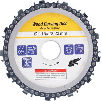 OEM Disco De Cadena Circular De 4,5 Pulgadas Y 13 Dientes Para Amoladora Angular, Accesorio Para Tallado De Madera