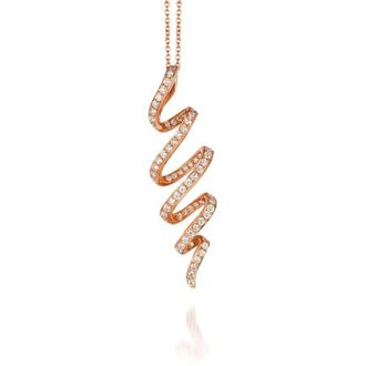 Le Vian Ladies Strawberry Vanilla Necklaces set in 14K Strawberry Gold