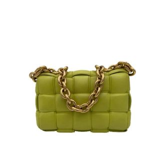 Bottega Veneta Pre-owned Mini Bags, female, Green, Size: ONE SIZE Pre-owned Mini Shoulder Bag