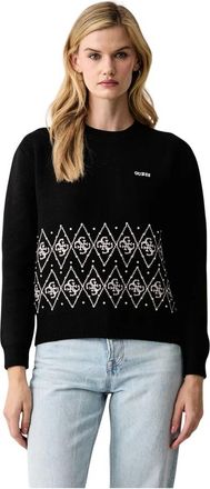 Guess Lily Pullover - Dames - Truien - Zwart - Maat: XL Spandex