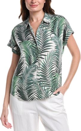 Tommy Bahama Leaf Of Luxury Silk Camp Shirt