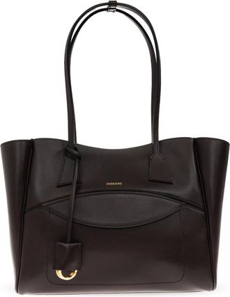 Hidesins Shopper Piuma Cp-T Moro - Dames - Shoppers - Bruin - ONE Size - Leer - Tassen