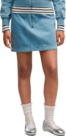 Puma Future Twill Miniskirt in Cool Blue at Nordstrom, Size X-Large