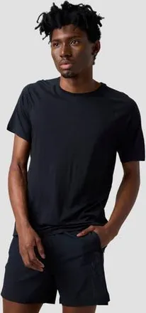 Backcountry Wasatch Adventure Rws Merino Lt-Wt Tech Tee - Mens in Black at Nordstrom, Size Xx-Large