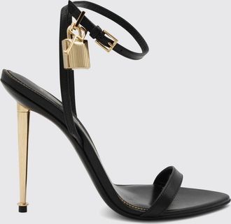 Tom Ford Sandali Padlock in pelle con tacco a spillo e lucchetto