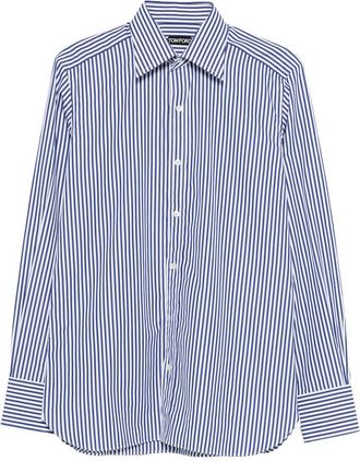 Tom Ford Striped-pattern Button-fastening Shirt
