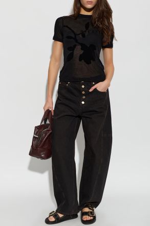 AllSaints Top Athea, Womens, Black