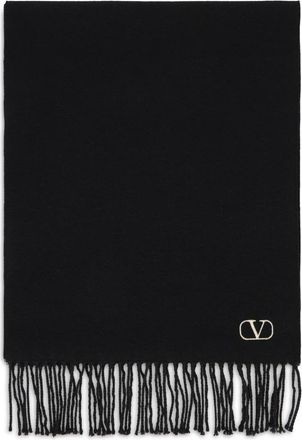 Valentino Garavani Scarves - Heren - Wintersjaals - Zwart - ONE Size - Accessoires