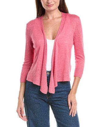 Nic+Zoe Nic & Zoe 4-Way Linen-Blend Cardigan
