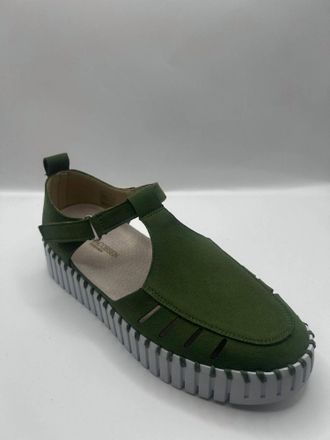 Ilse Jacobsen Womens Tulip Slip-On Shoe In Artichoke