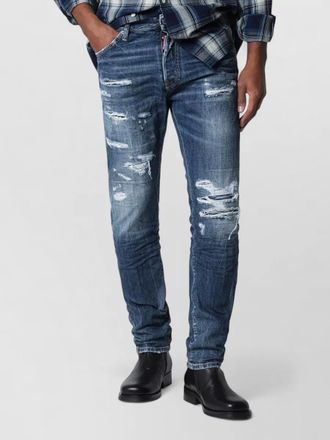 Dsquared2 denim distressed skinny jeans