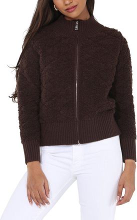 Rain + Rose Full Zip Up Sweater