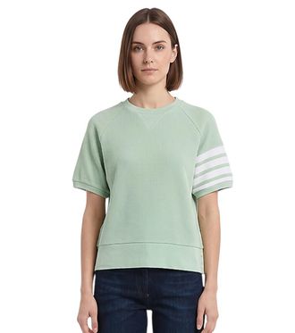 Thom Browne Light Green Crew Neck T-Shirt