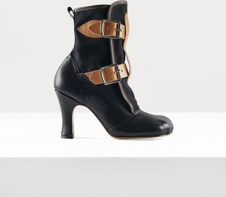 Vivienne Westwood Bondage Boot Leather Black 4-37 Women