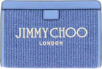 Jimmy Choo London Clutches, female, Blue, Size: ONE SIZE Avenue London Pouch