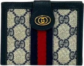 Gucci Pre-owned Wallets, female, Multicolor, Size: ONE SIZE Pre-owned Ophidia Small Wallet