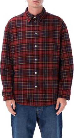 Off-white Spray Arr Check Flan Padd Ove