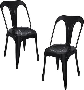 Regalos Miguel Regalos Miguel - Packs Sillas Comedor - Pack 2 Sillas Ulix - Negro