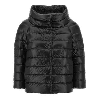 Herno Dames, Jassen, Zwart, Maat: 2XL Nylon