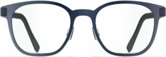 Blackfin Bf1025 Seward Square Frame Titanium Eyeglasses with Adjustable Nose Pads