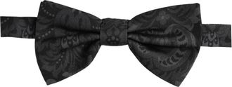 Dolce & Gabbana Strik-strikte Paisley Strik - Heren - Accessoires - Zwart - ONE Size - Accessoires